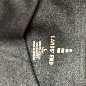 Lands' End Womens Capri Polyester, Spandex Stretch Pants, Comfortable